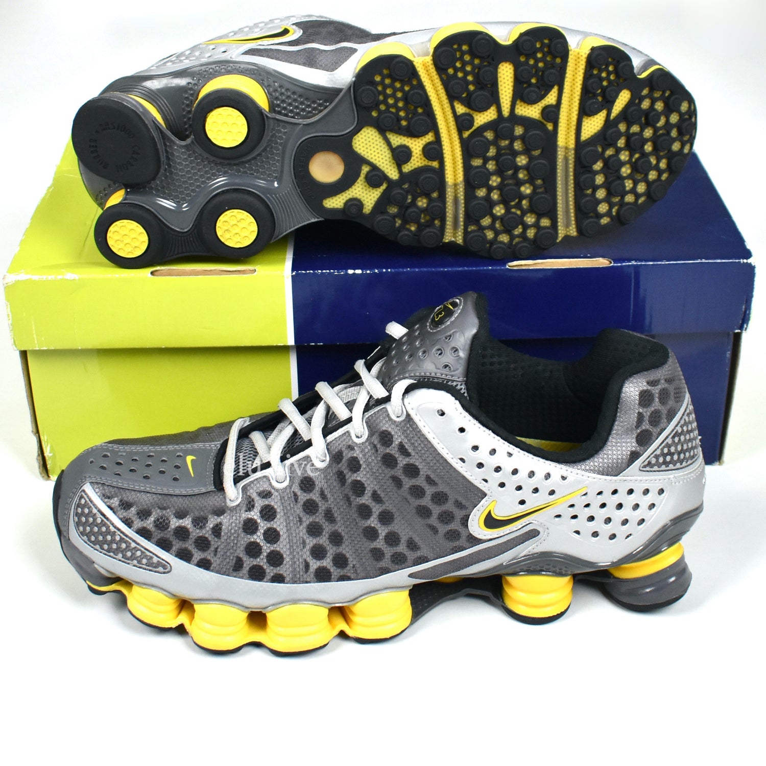 Nike Shox TL3 OG (Graphite/Yellow/Black) –