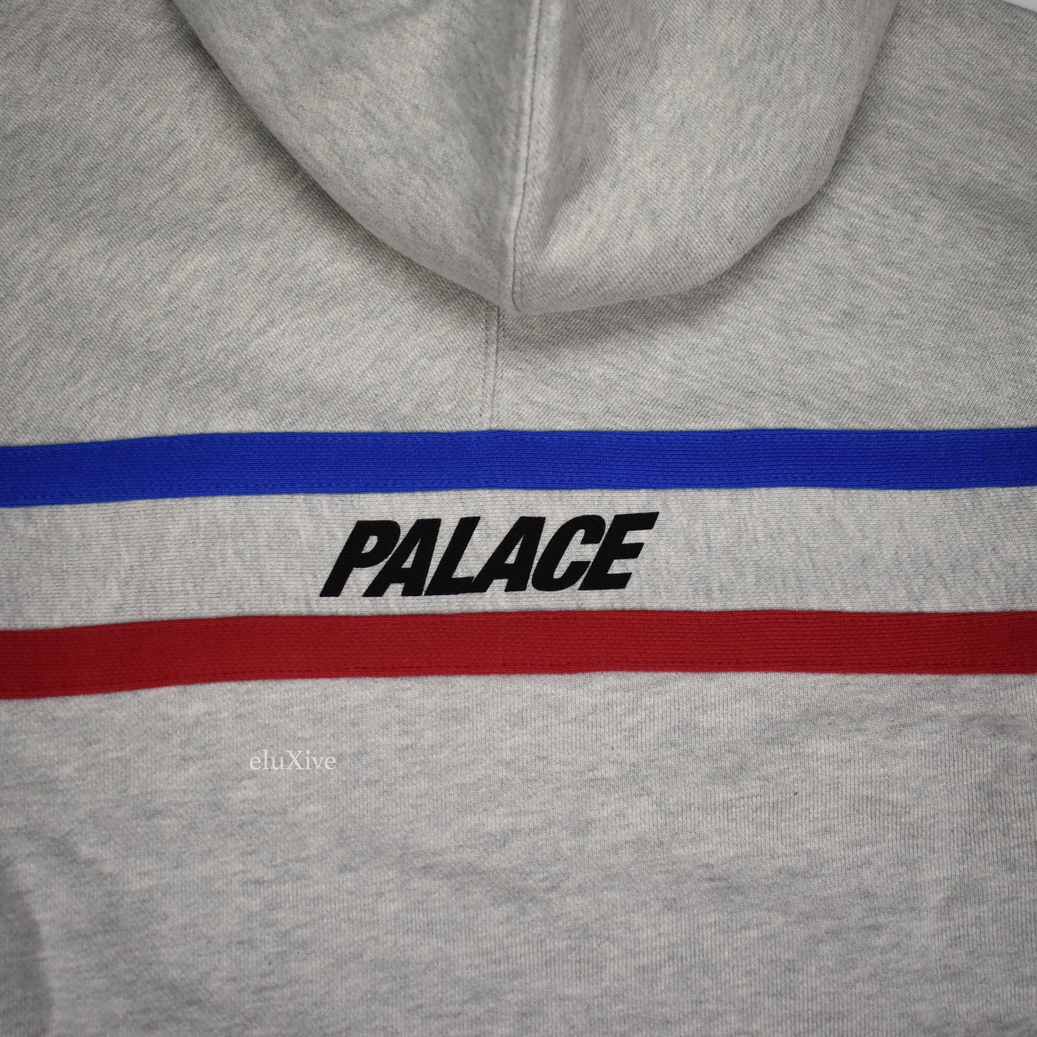 palace s line hoodie black