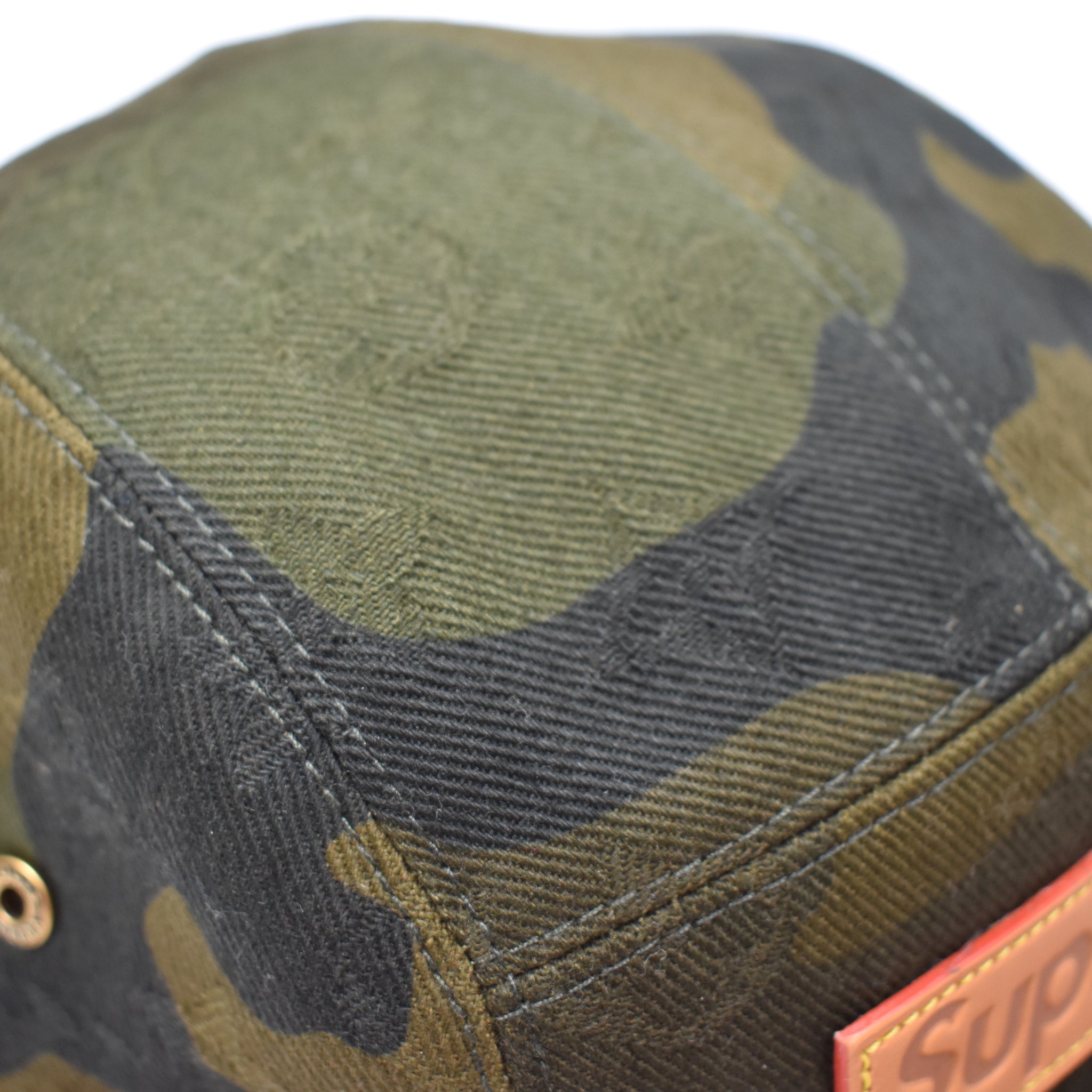 Louis Vuitton Supreme X Limited Edition 5 Panels Camouflage Cap at 1stDibs