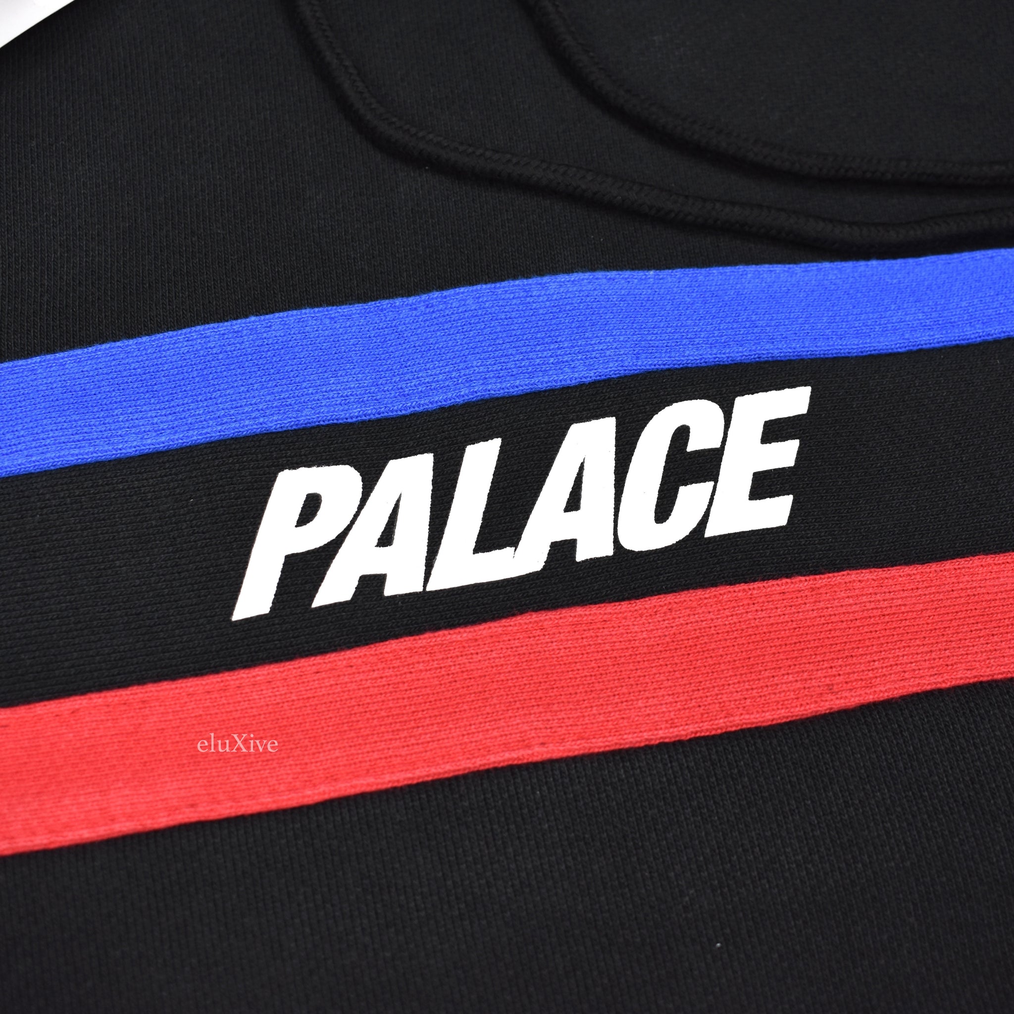 palace s line hoodie black