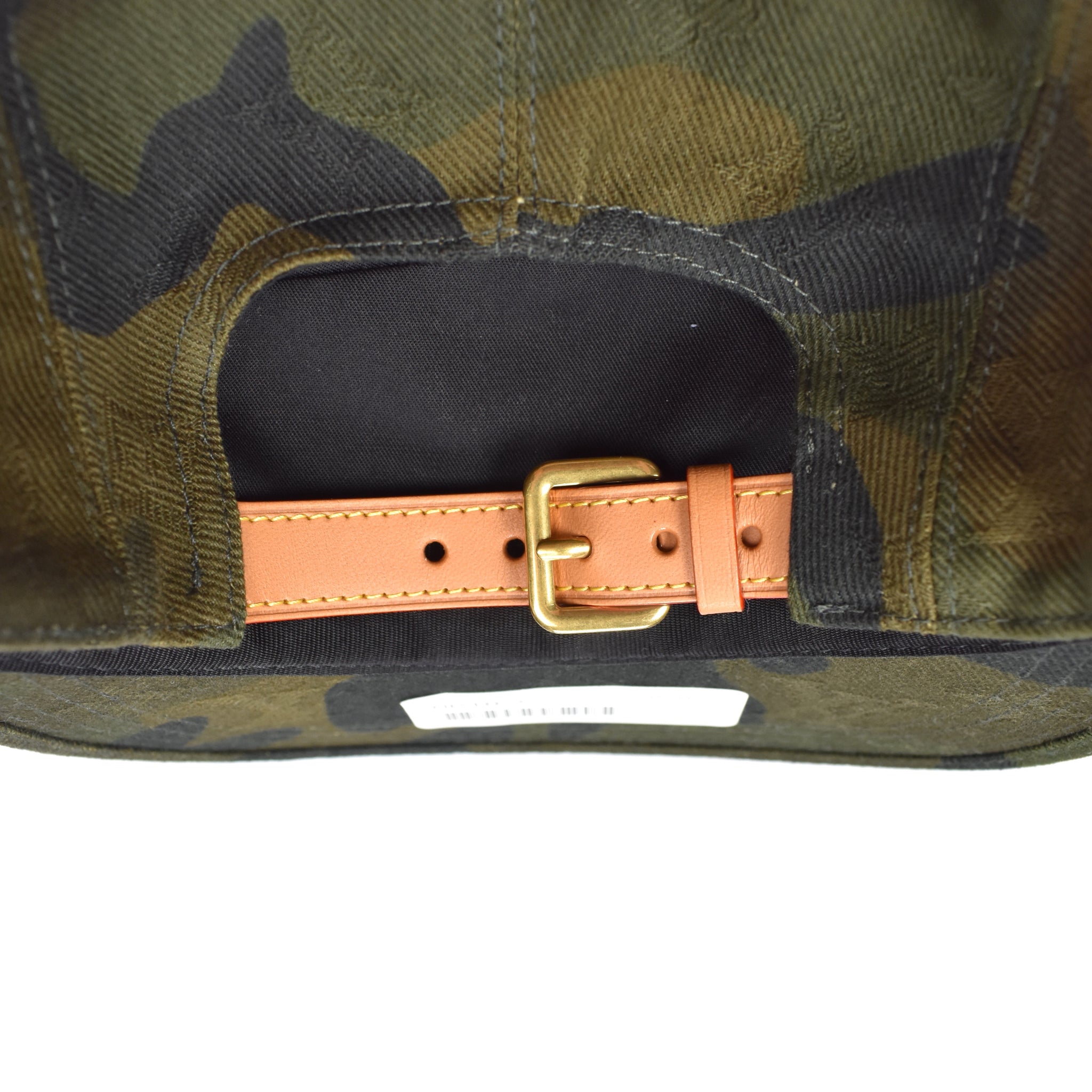 Louis Vuitton x Supreme - LV Monogram Camo Box Logo Camp Cap Hat – eluXive