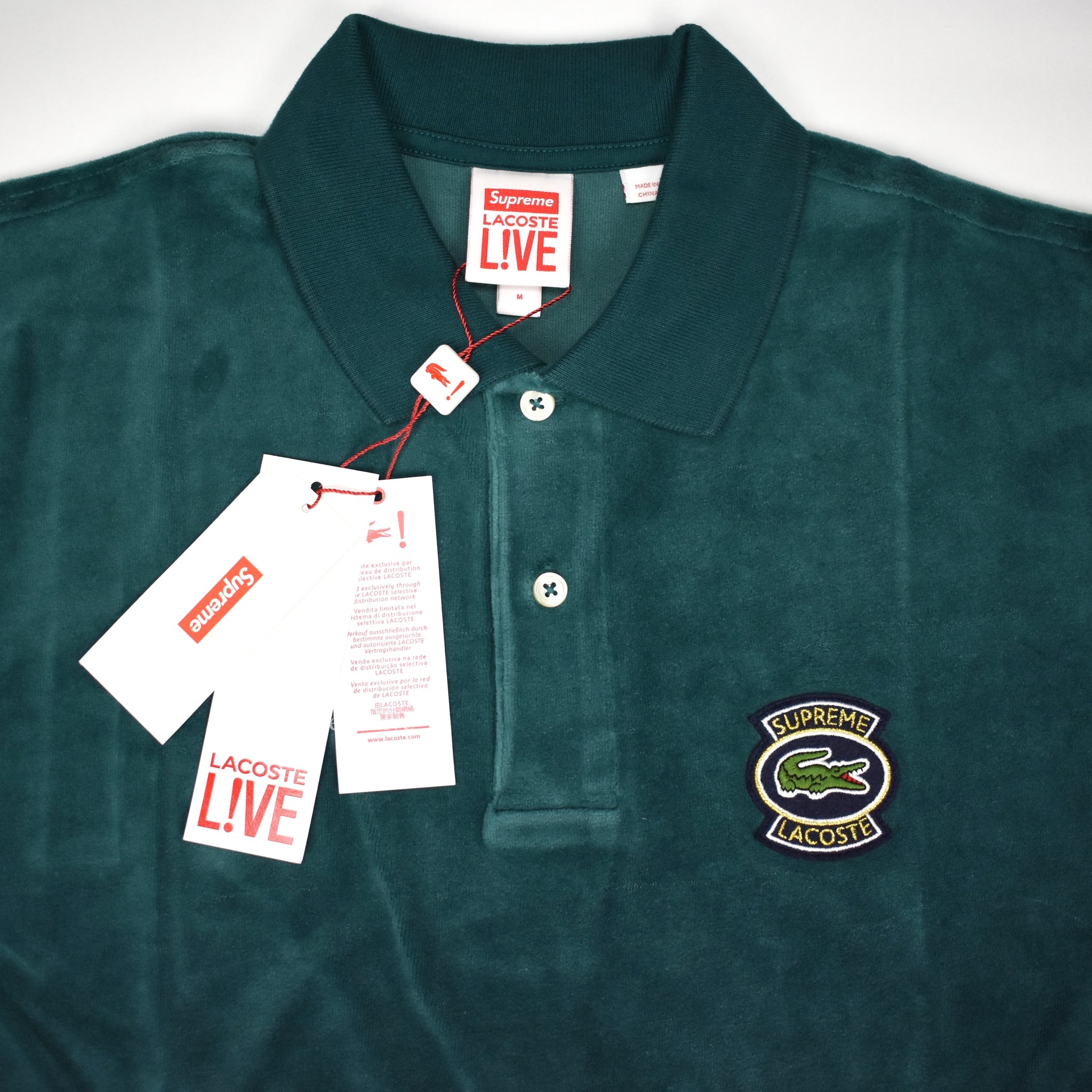 supreme lacoste polo shirt