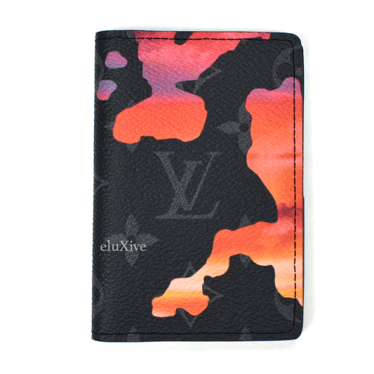 Louis Vuitton - Blue Sunset Monogram Multiple Wallet – eluXive