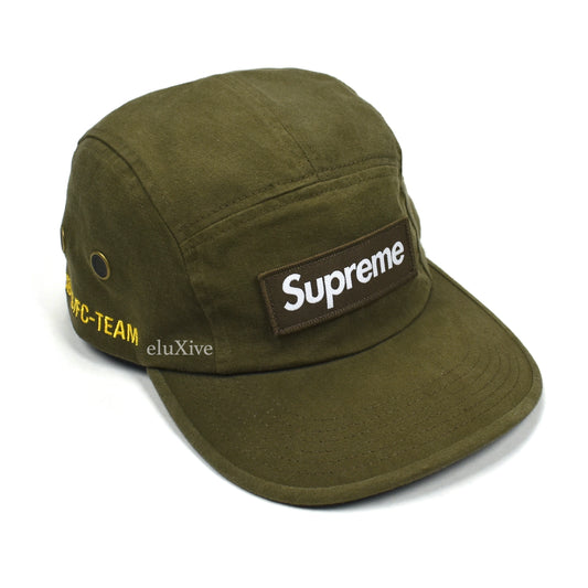 NWT Supreme Woven Pattern Box Logo Boonie Bucket Hat Beige Men's FW22  AUTHENTIC