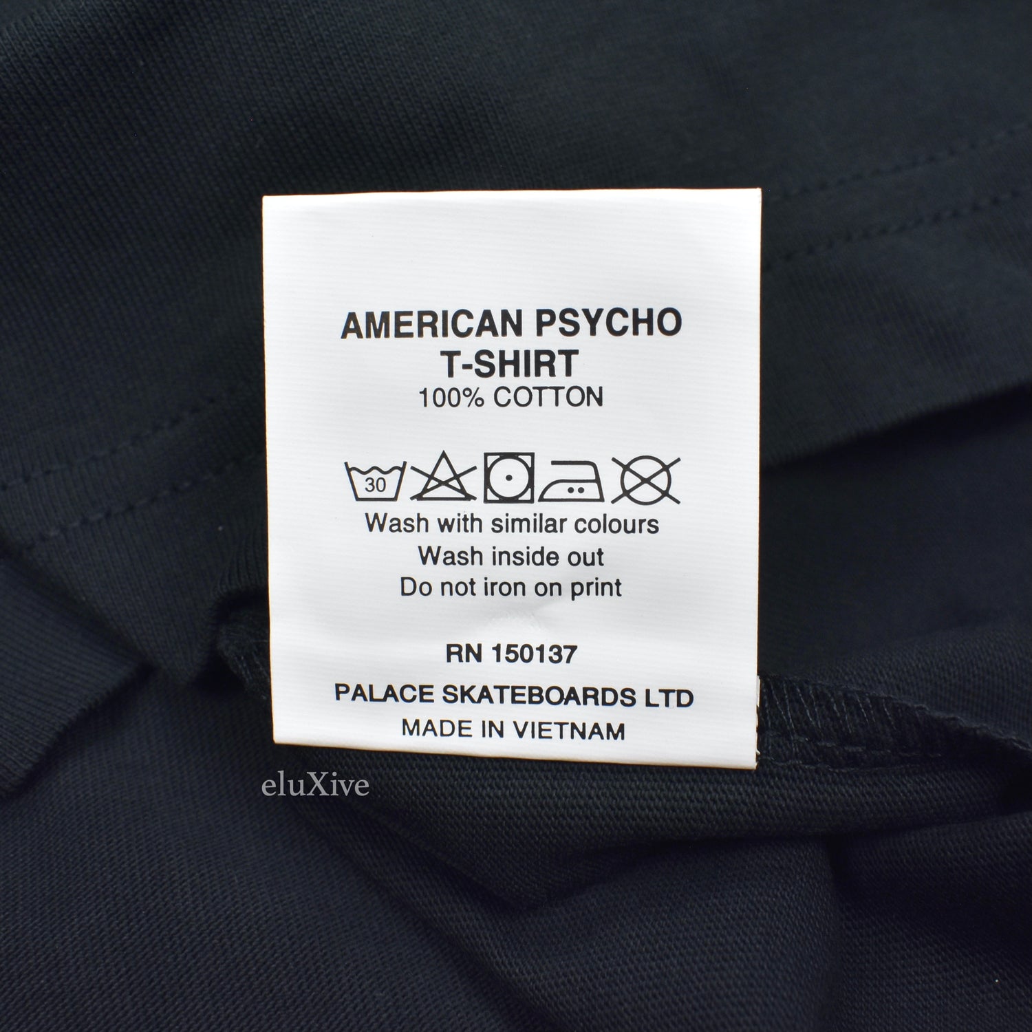 PALACE AMERICAN PSYCHO T-SHIRT BLACK 最も 4455円引き sandorobotics.com