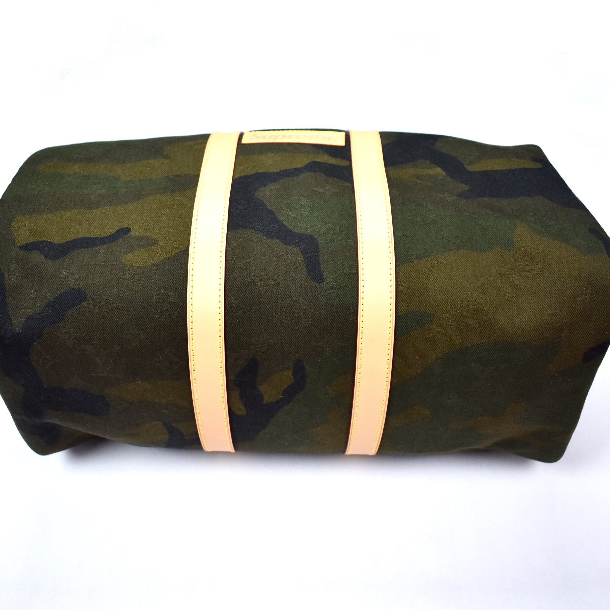 Louis Vuitton Supreme Camouflage Keepall 45 at 1stDibs