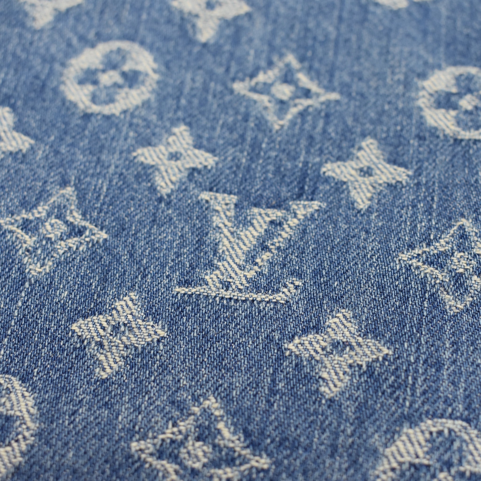 Blue Supreme Lv Denim Fabric for Custom Clothing – JINFABRICSTORE
