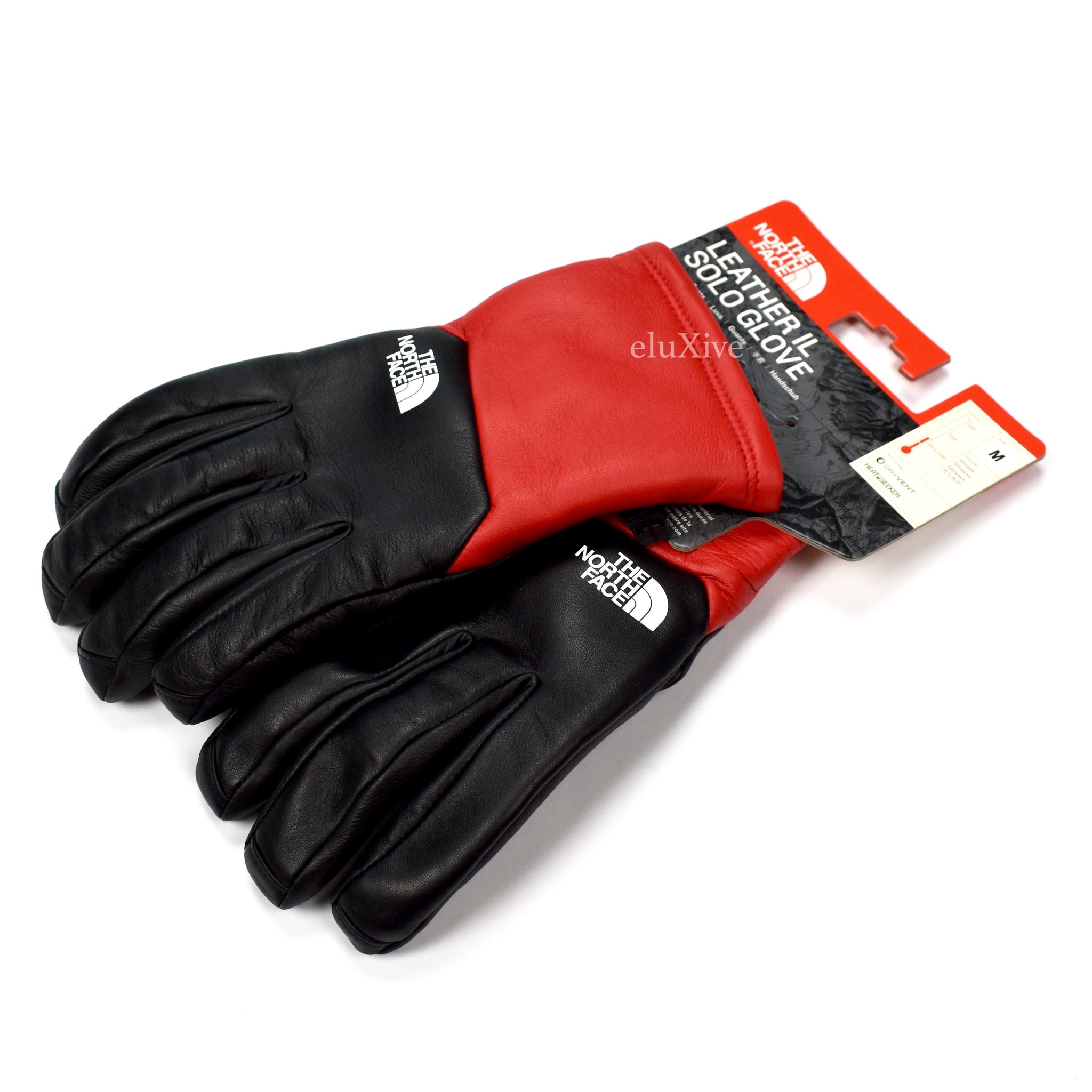 the north face leather il solo glove