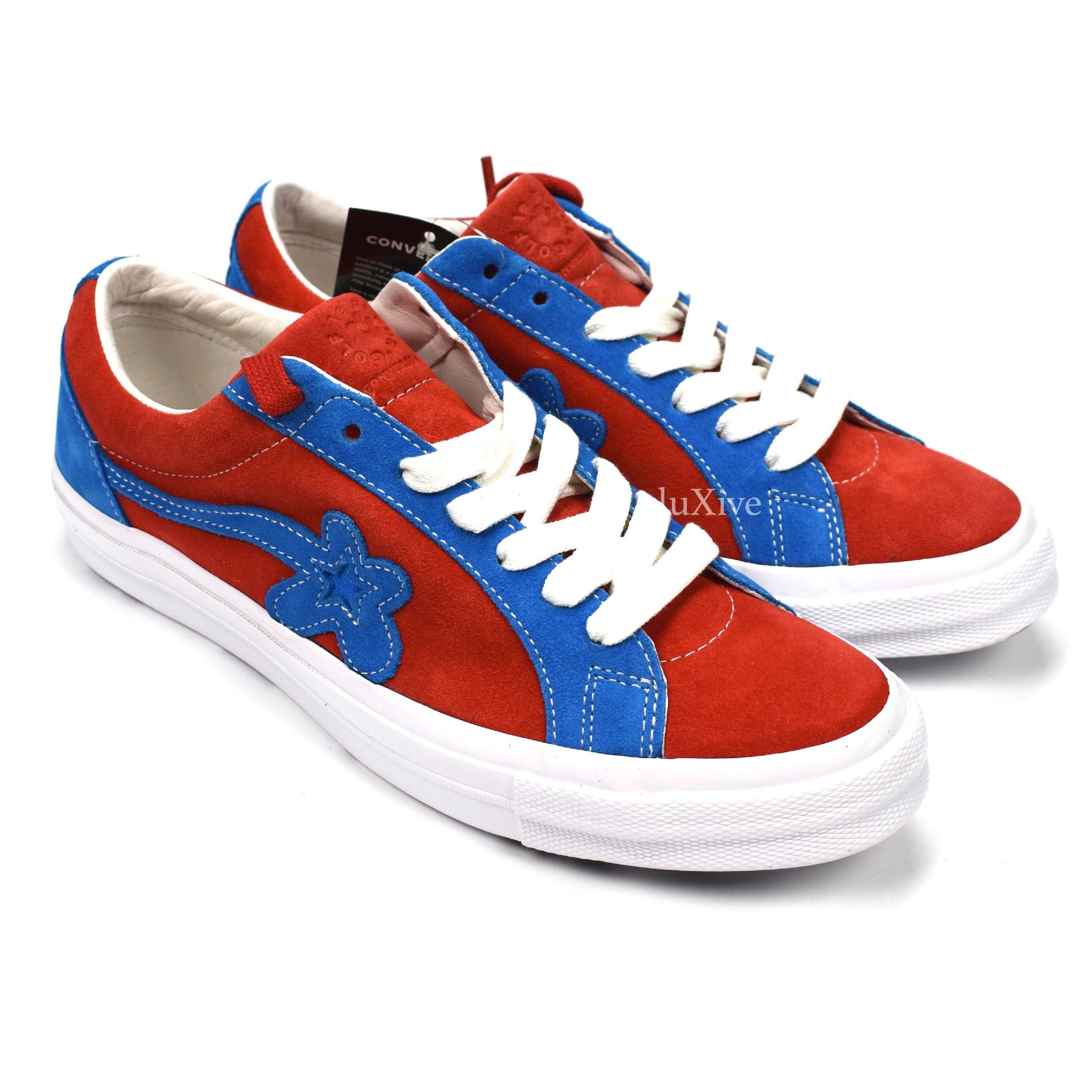golf le fleur converse red and blue