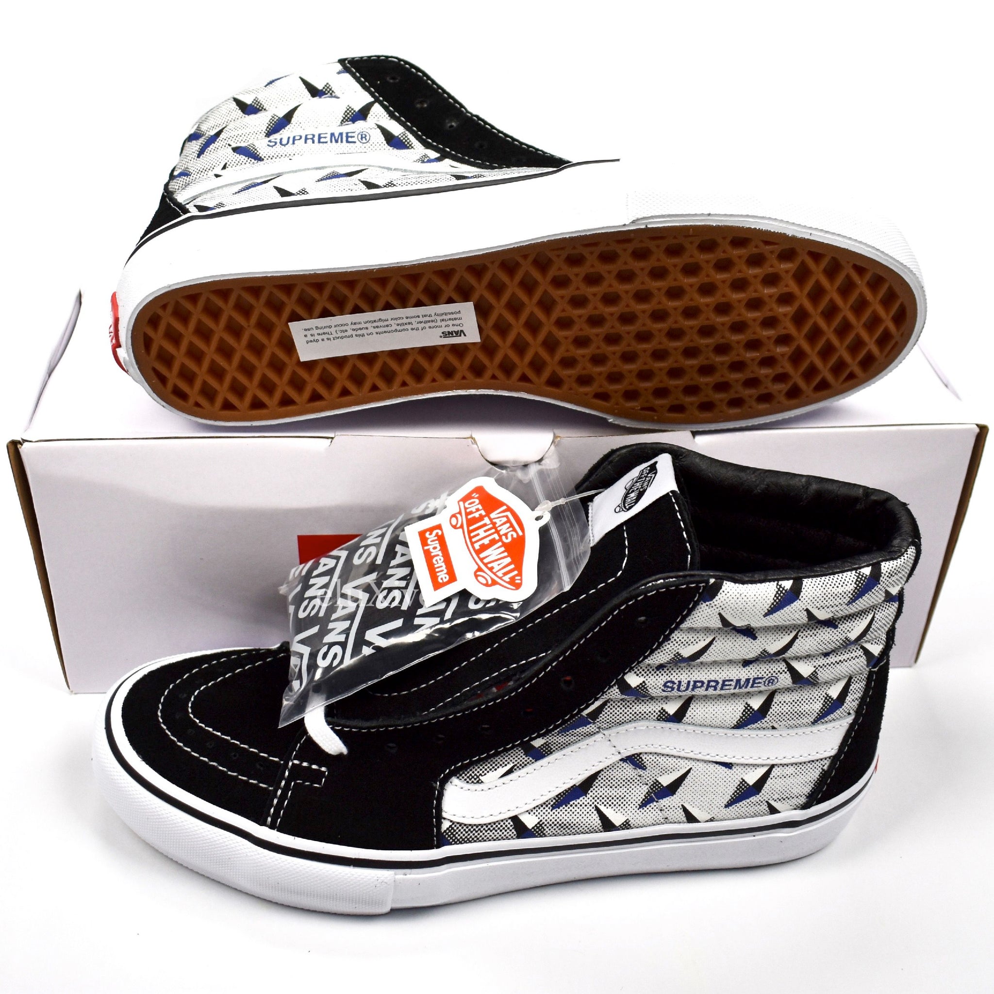 supreme x vans diamond plate