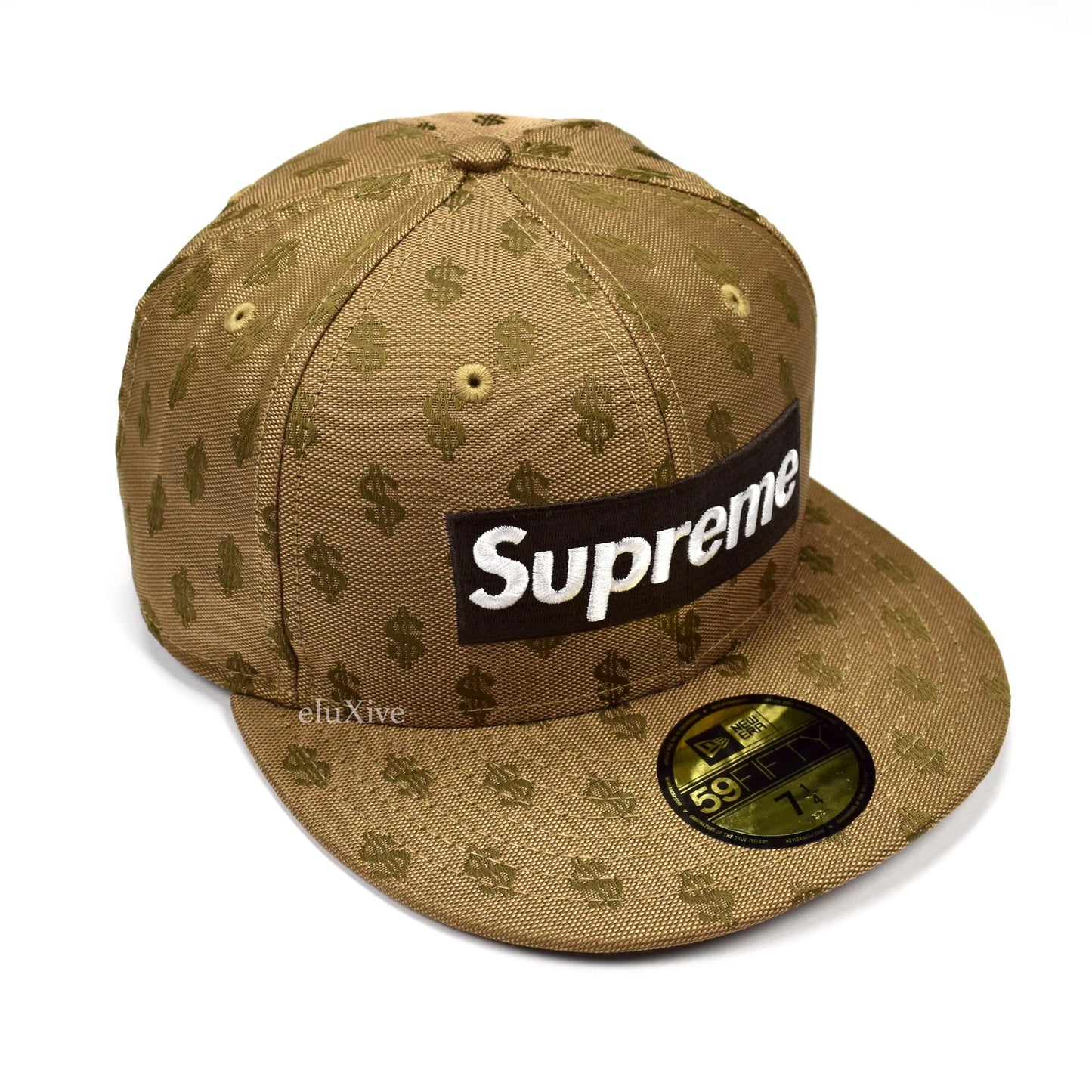 新作揃え 7 5 8 supreme 18aw monogram box logo new era brown kids