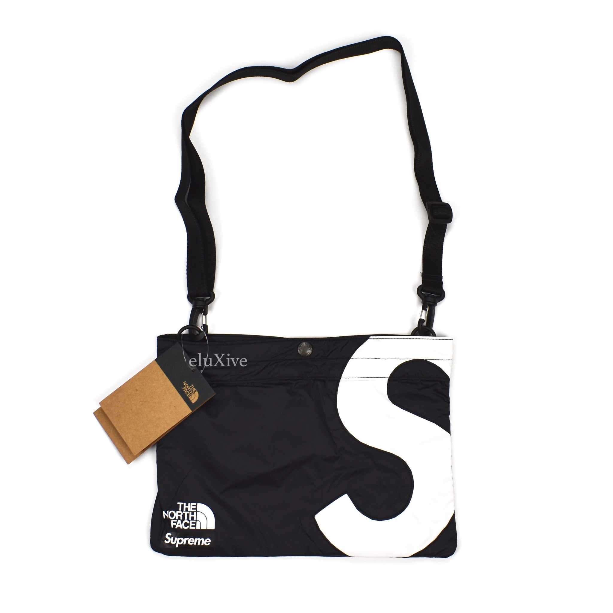 supreme north face s logo shoulder bag