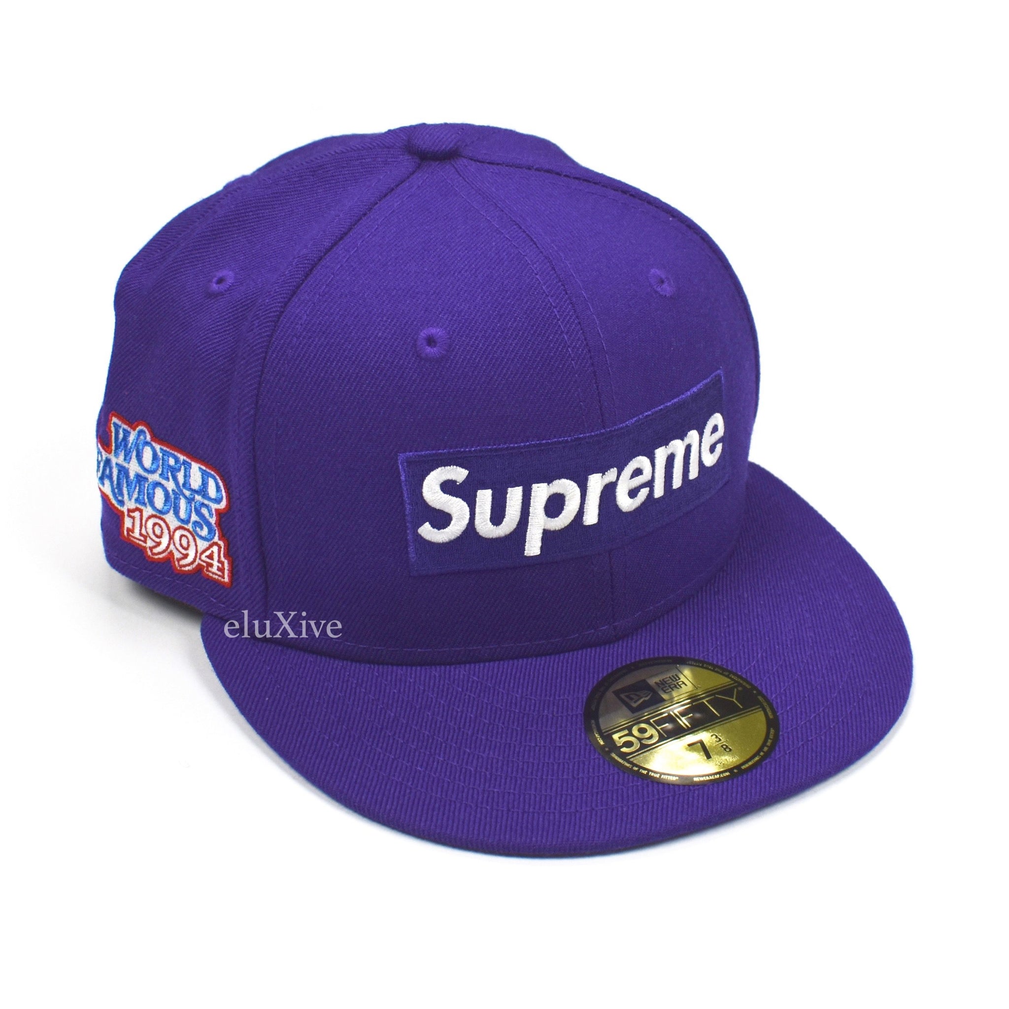 supreme fitted cap