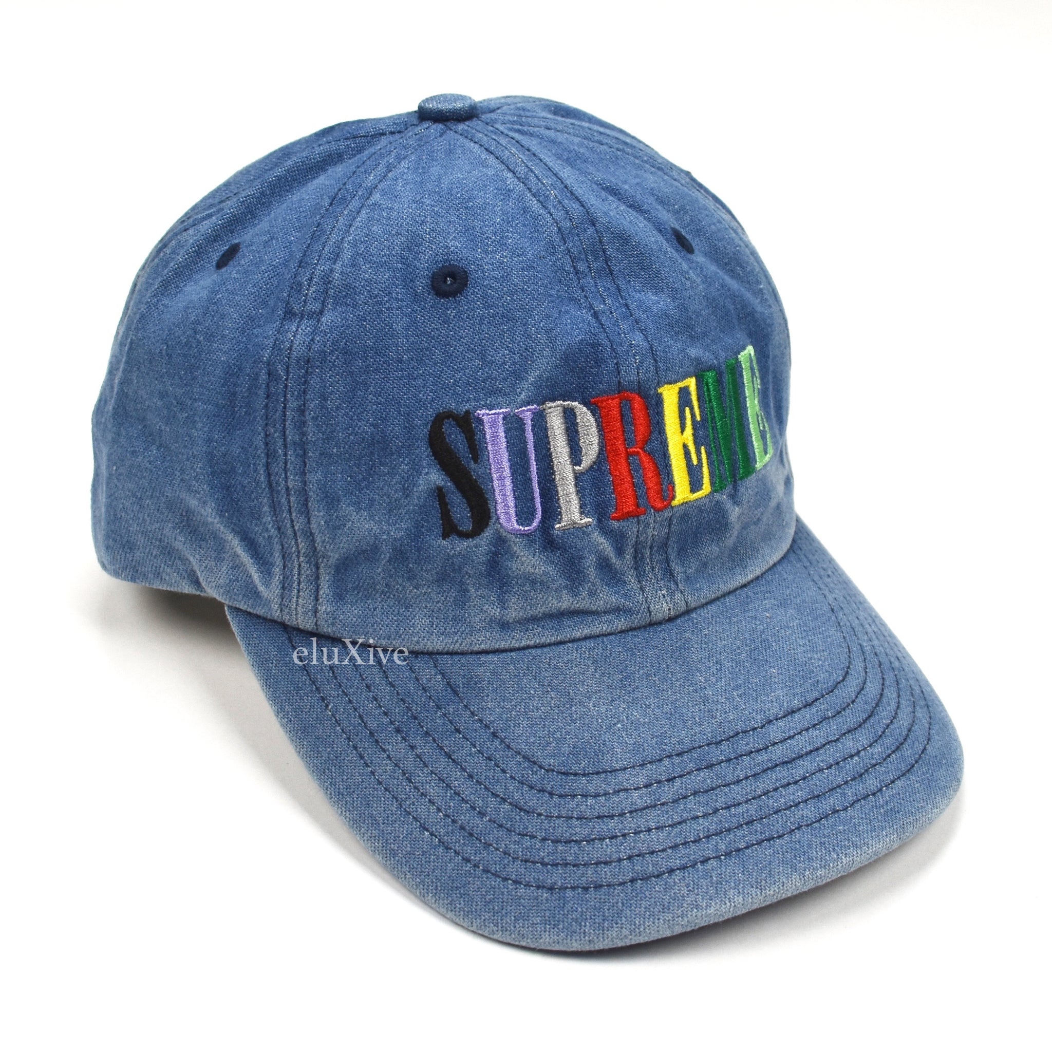 supreme denim cap