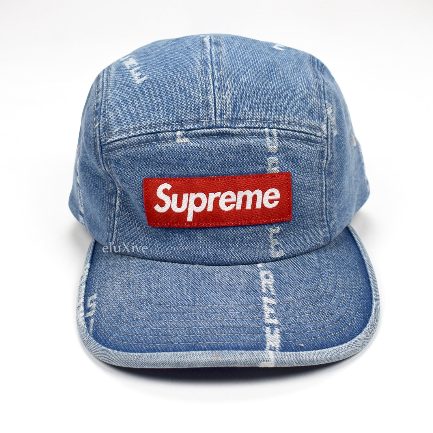 ファッション Supreme hat 2020 FW Logo Logo Supreme Stripe Jacquard 