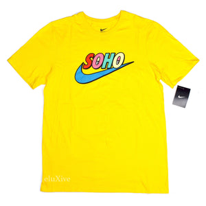 Men's Yellow Soho Exclusive Swoosh Logo 
