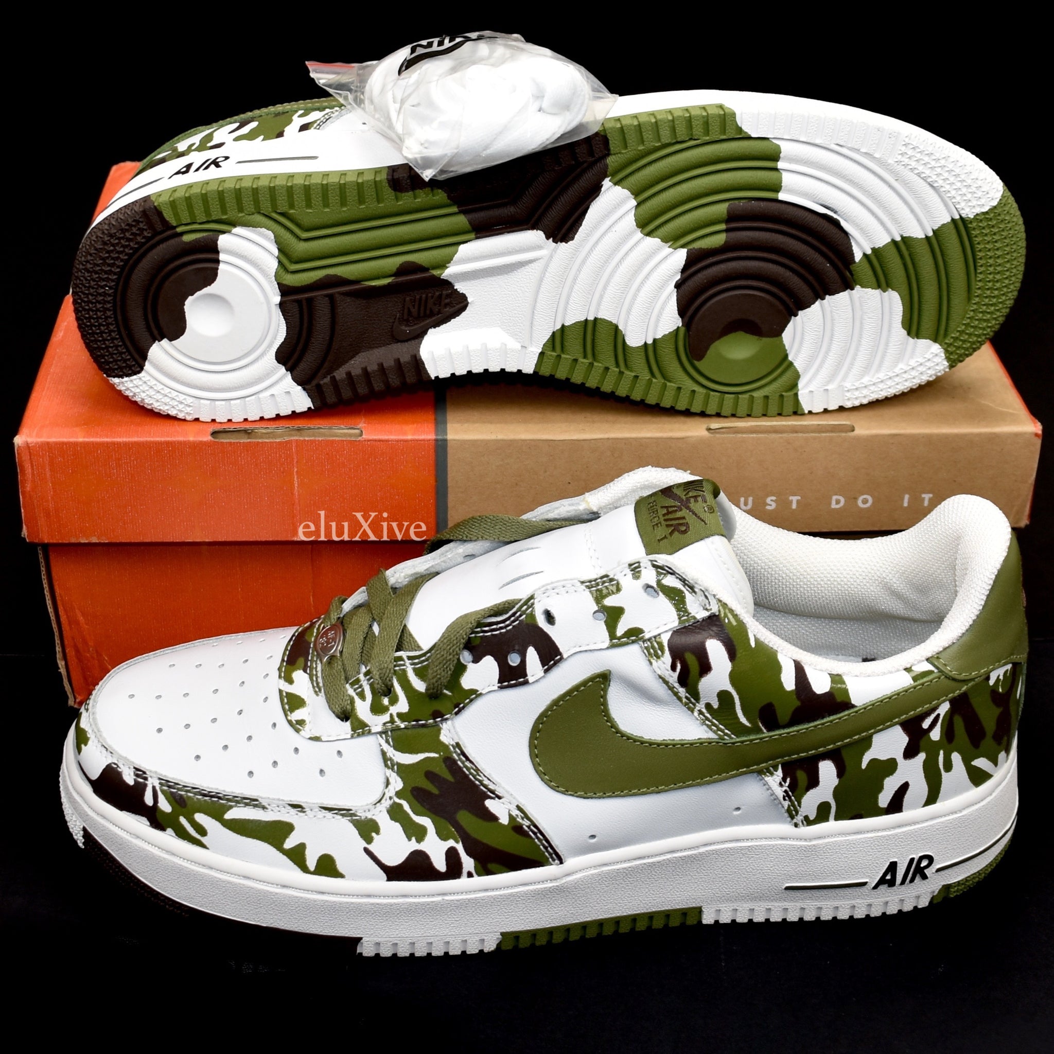 camo green air force 1