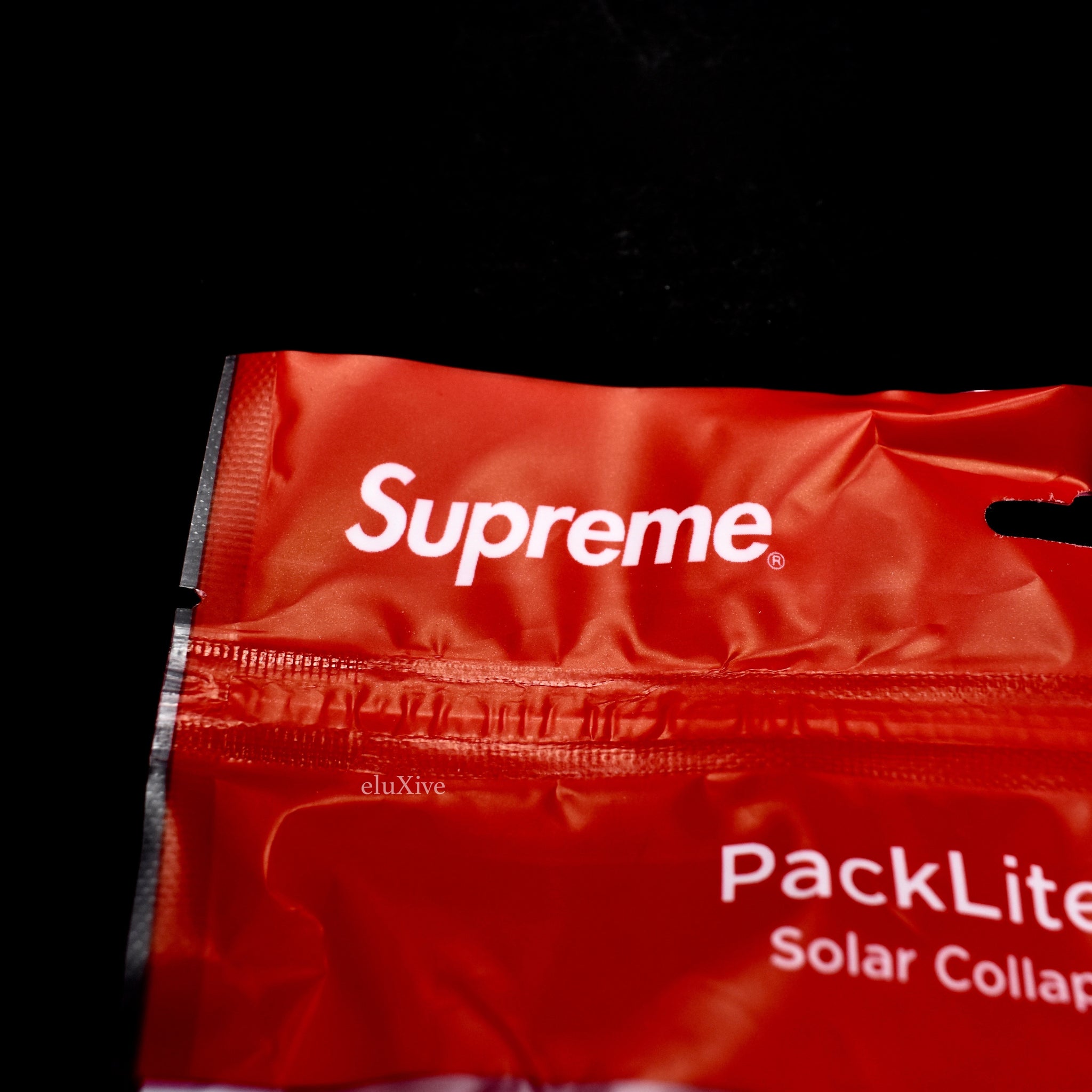 Supreme x LuminAID - Red Box Logo Packlite Nova USB Solar Inflatable