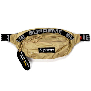 supreme waist bag ss18 tan