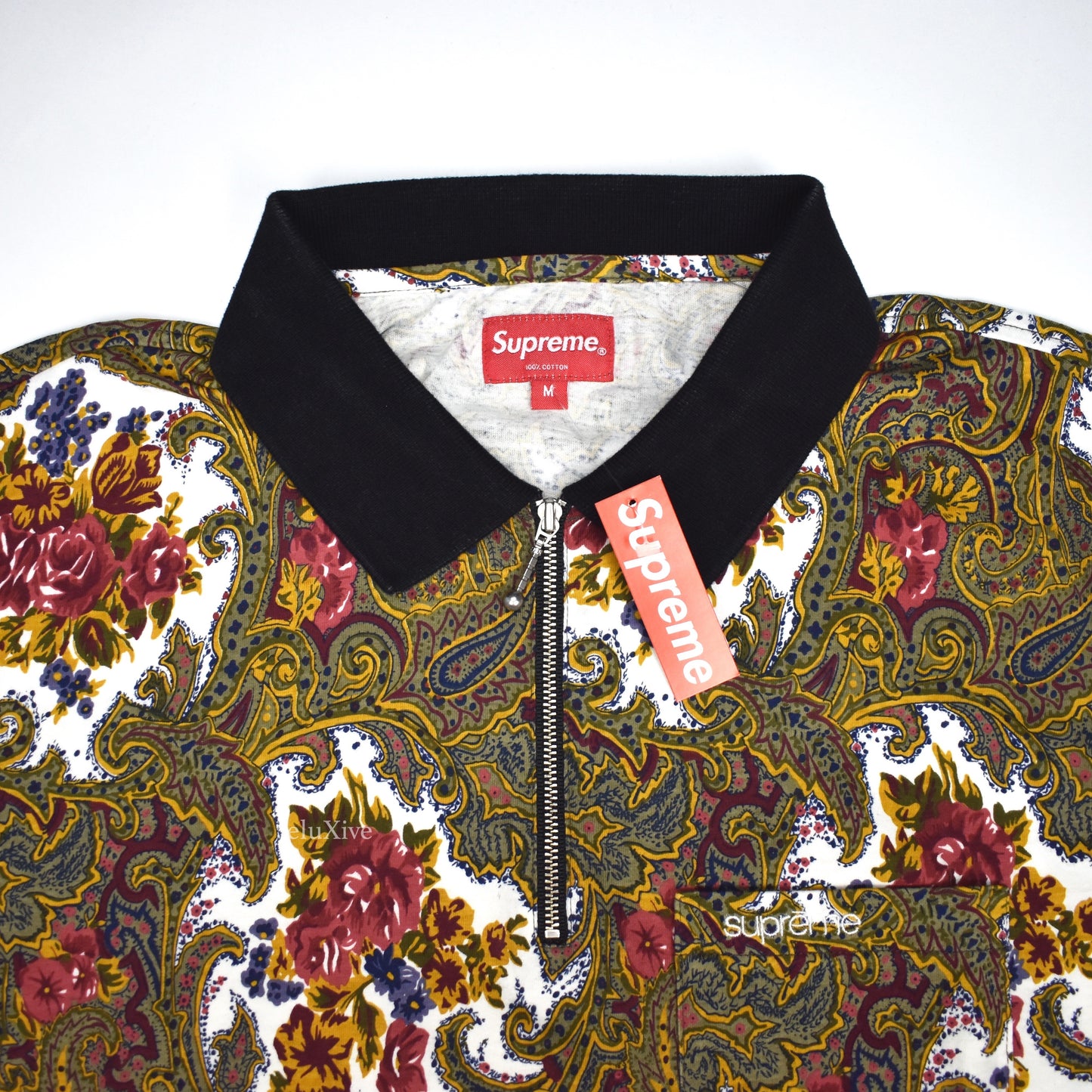 supreme paisley long sleeve