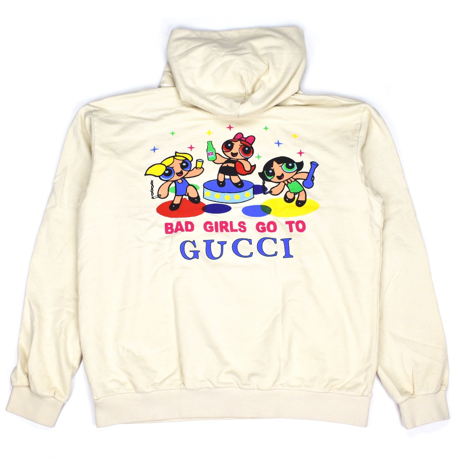 mega yacht chanel gucci hoodie