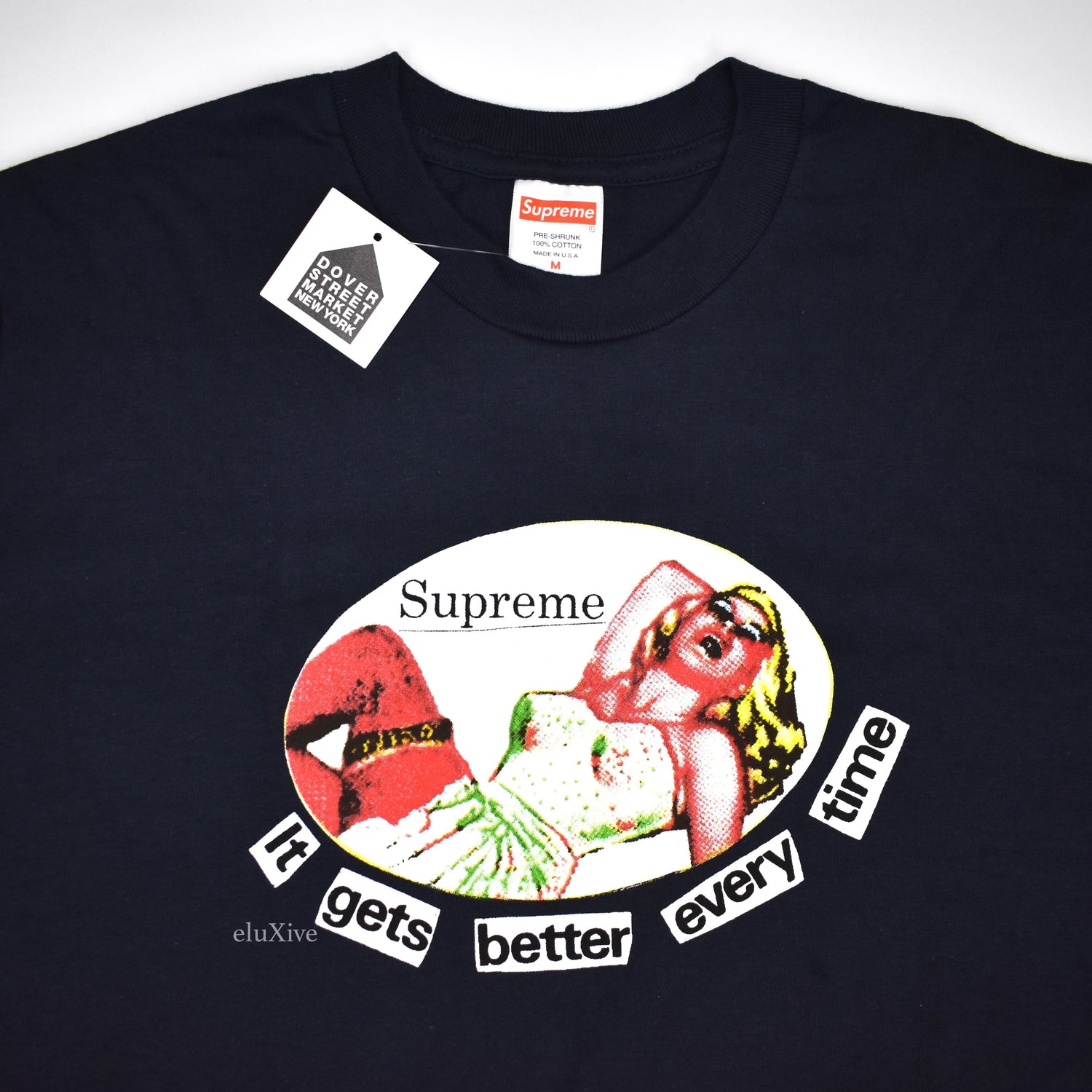 トップス L Supreme It Gets Better Every Time Tee jlGd4