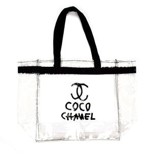 chanel clear bag