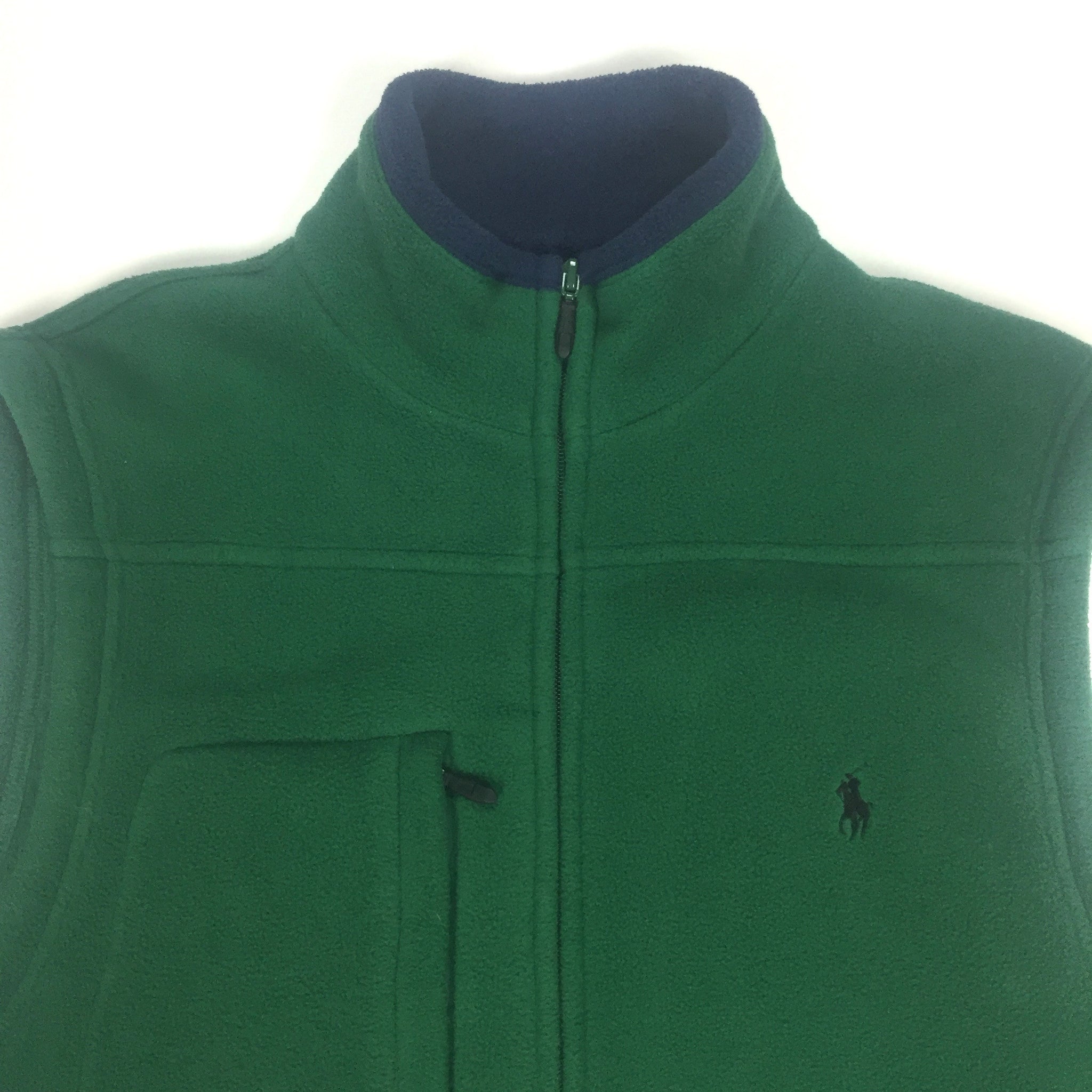 ralph lauren green vest
