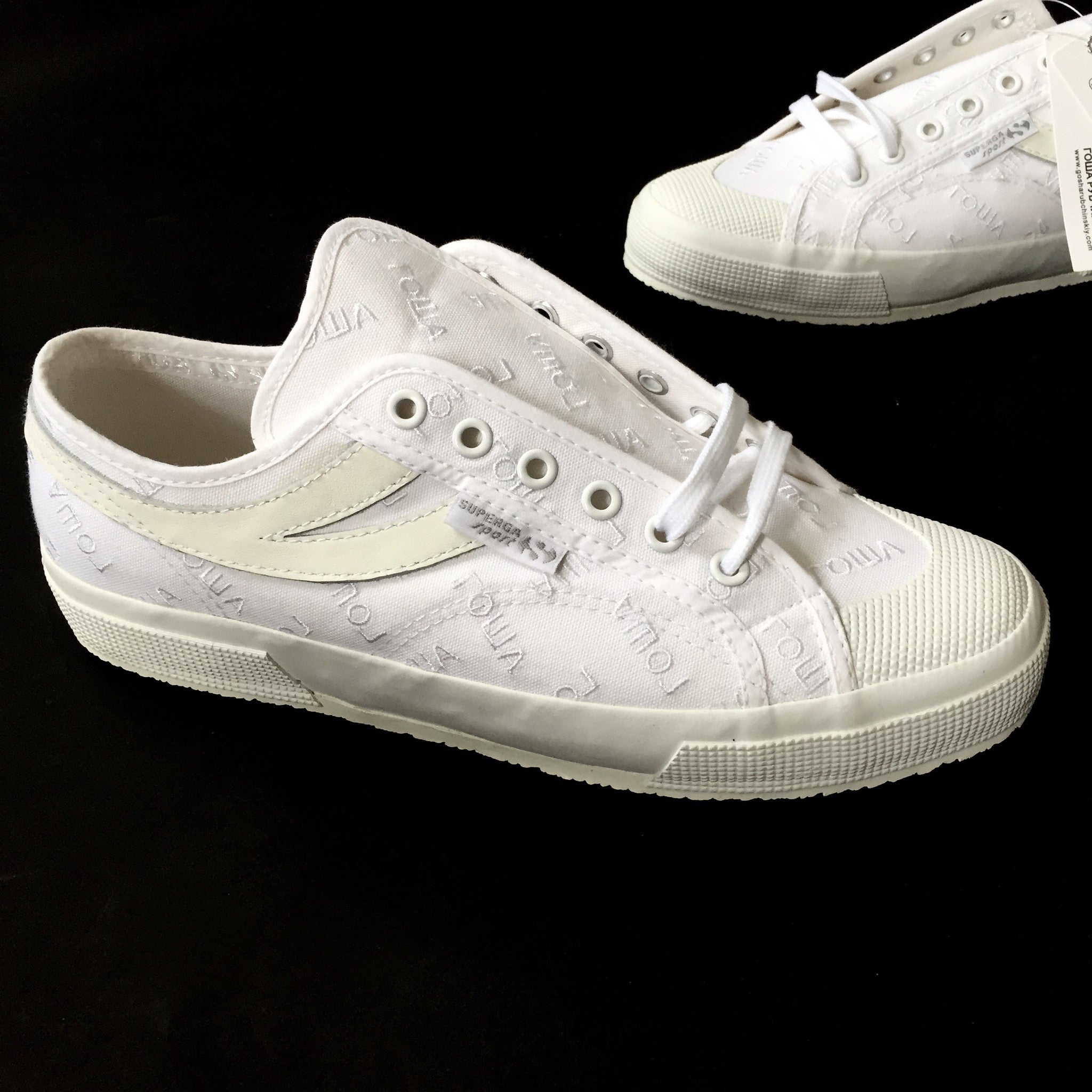 Gosha Rubchinskiy x Superga - White Low 