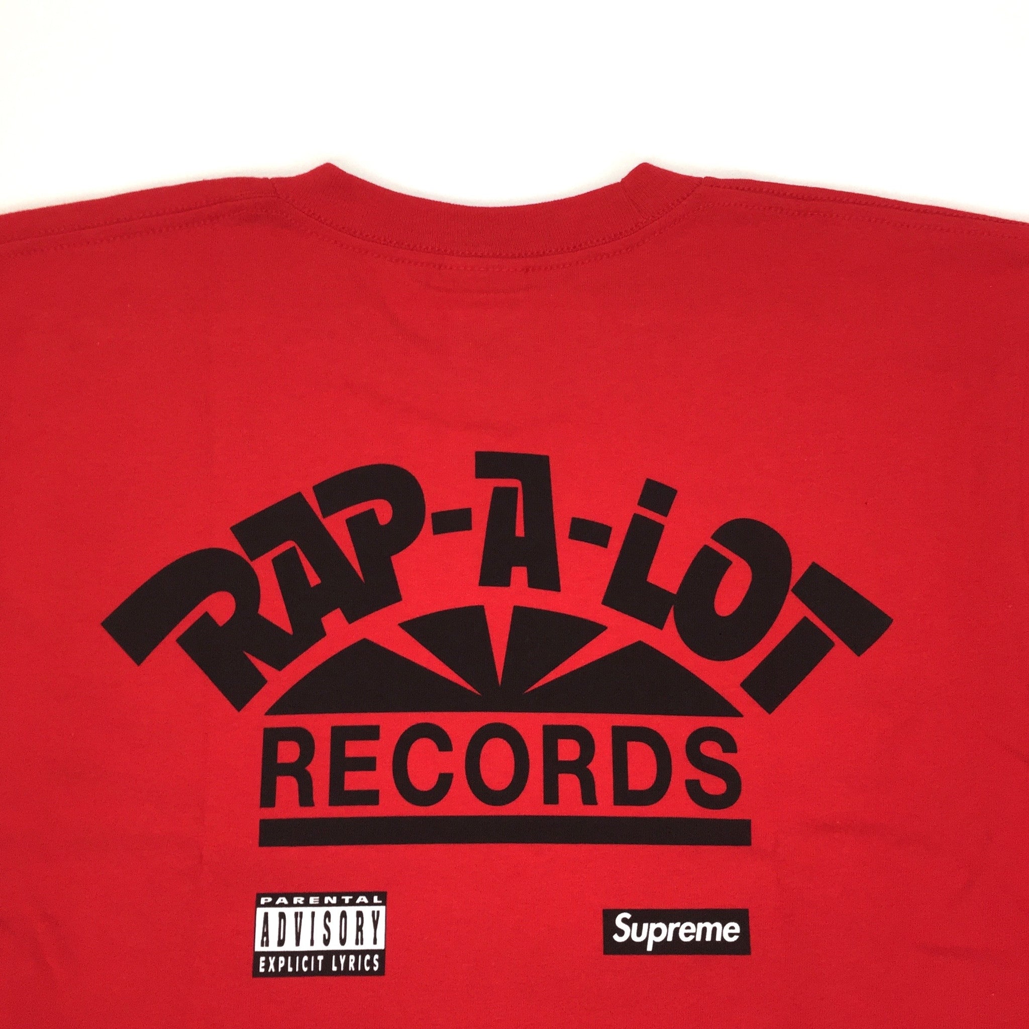 Supreme x Rap-A-Lot Records - Red Geto Boys Photo Print T-Shirt – eluXive