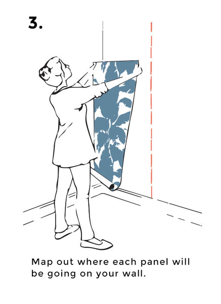 Removable Wallpaper Panel Install