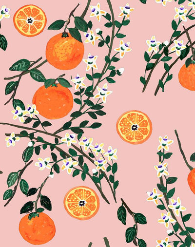 oranje wallpaper