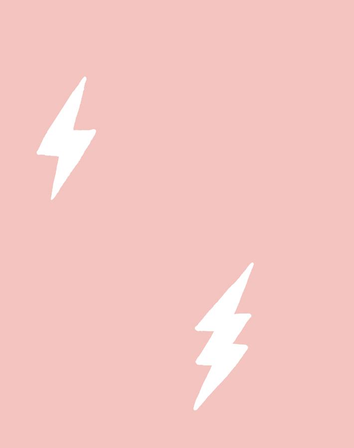 Pink Lightning Fabric Wallpaper and Home Decor  Spoonflower