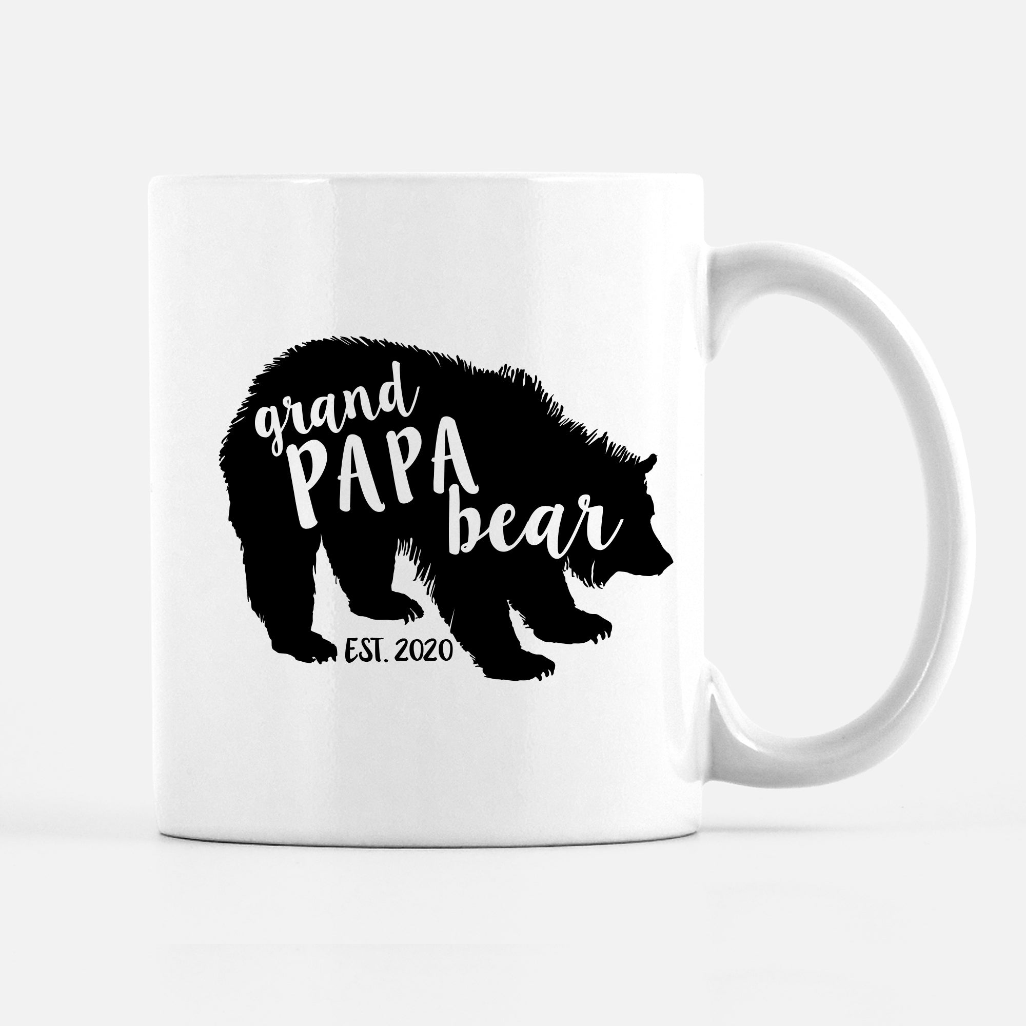 Mama Bear, Papa Bear” Custom Couples Mugs