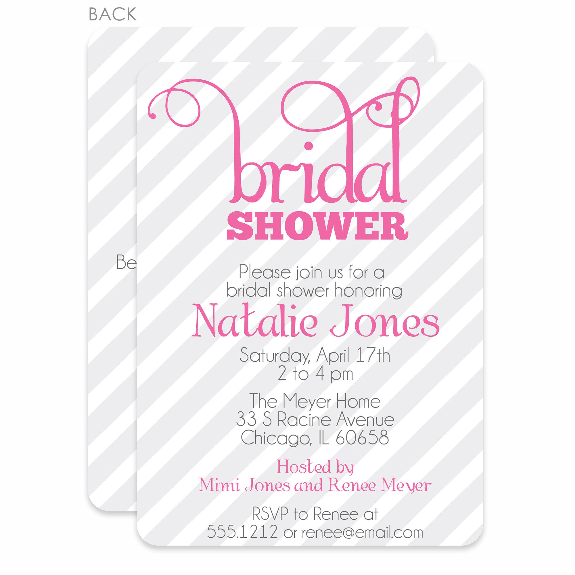 tickled pink bridal