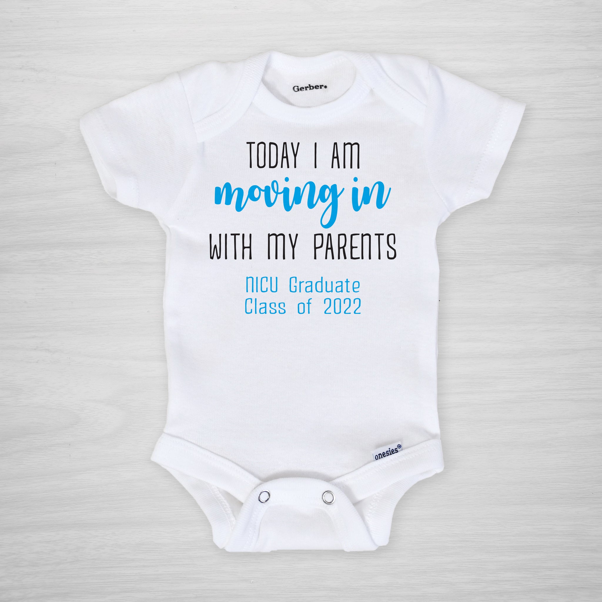 Moving in with my Parents, NICU Graduate Onesie® - Pipsy
