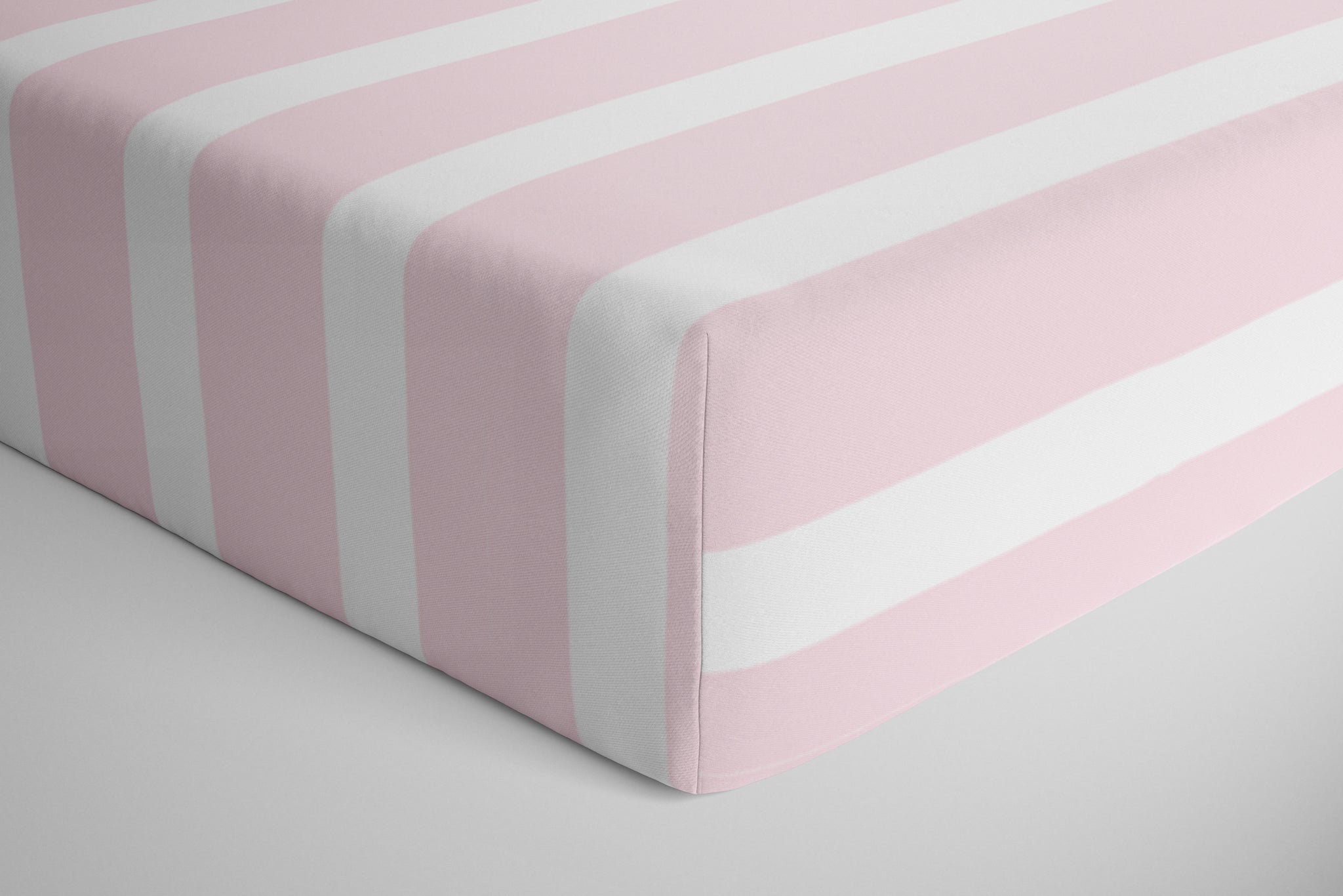 striped crib sheet