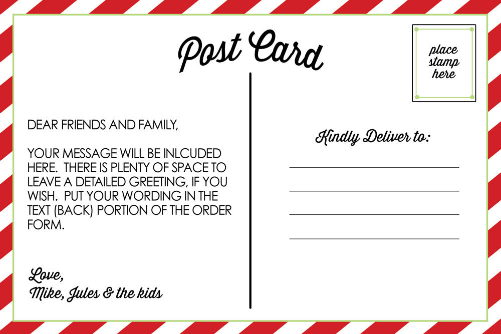stamp holiday postcard pipsy