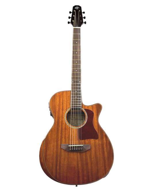 Caraya A-2016CEQ-AR-SITKA Solid Spruce Top,Full Jumbo Acoustic  Guitar,Cutaway,EQ+Free Bag