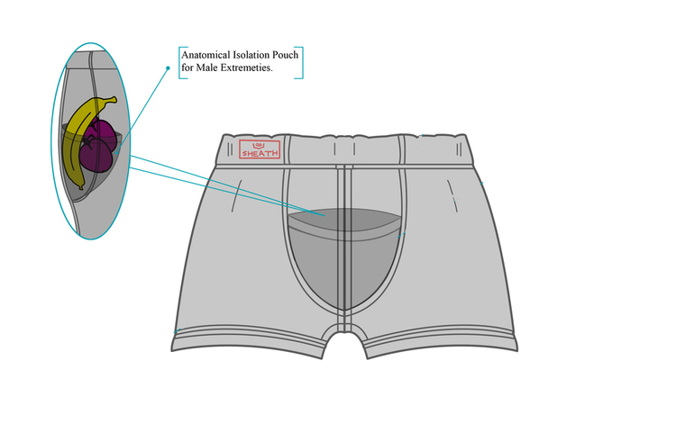 The Budgie Boxer-Briefs - Packer Underwear for Trans Men