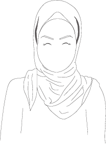 How to Wear a Rectangle Hijab as a Square Hijab – Headed Somewear