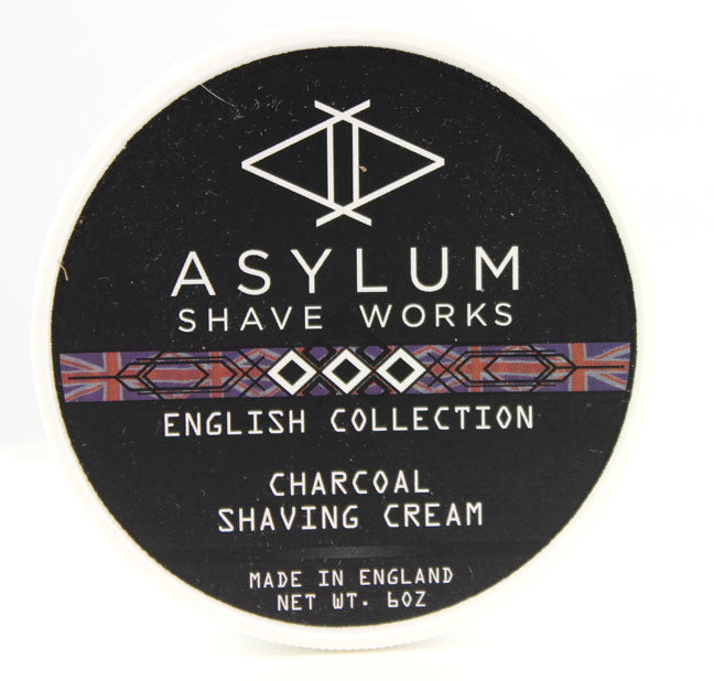 Asylum English Collection Shaving Cream Charcoal 170g Bullgoose Shaving