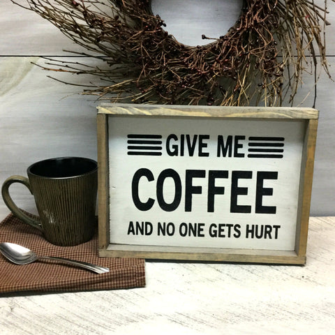 Rustic Coffee Sign