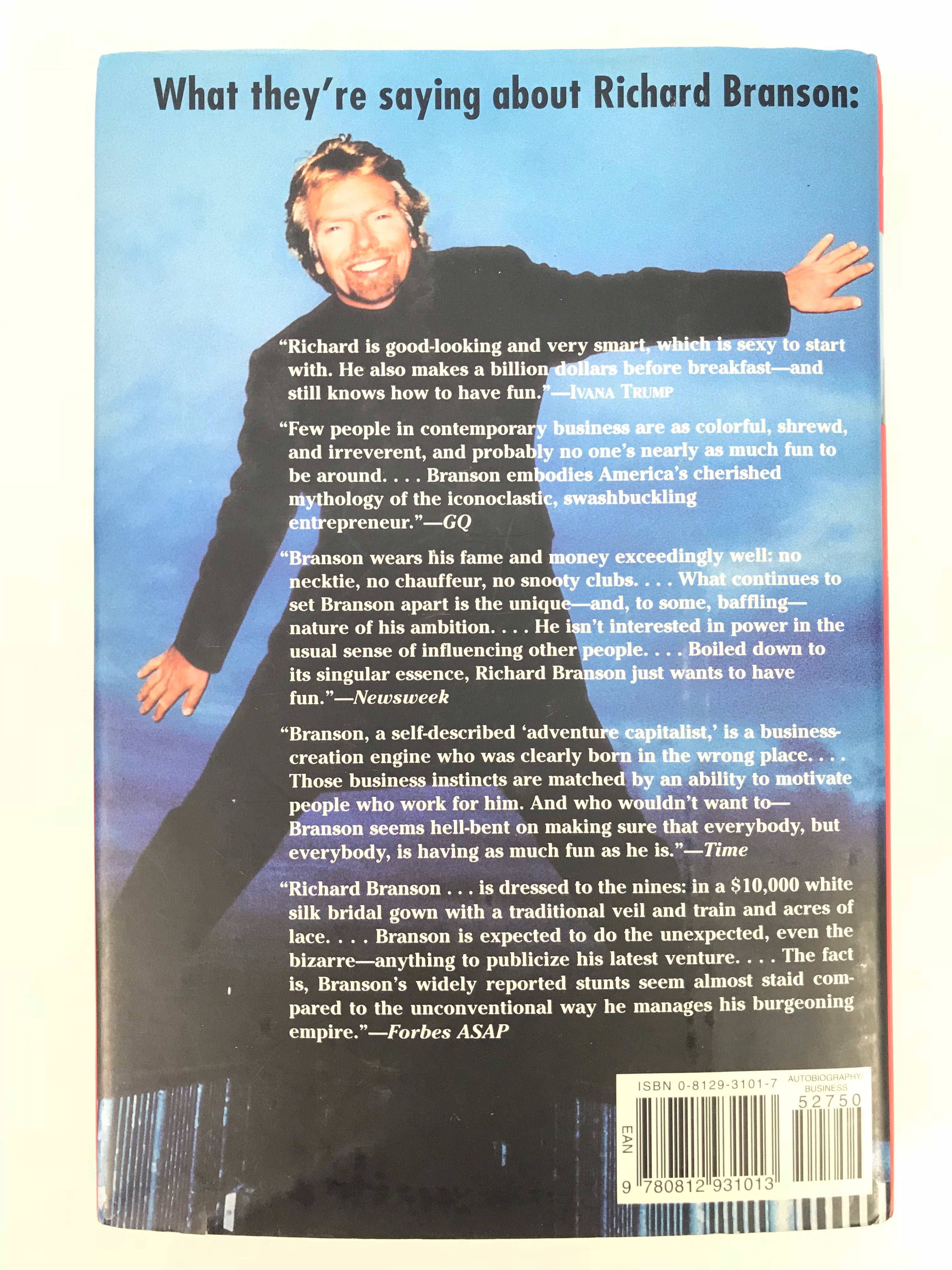 Richard Branson Signed Losing My Virginity The Billionaire Collection 2630