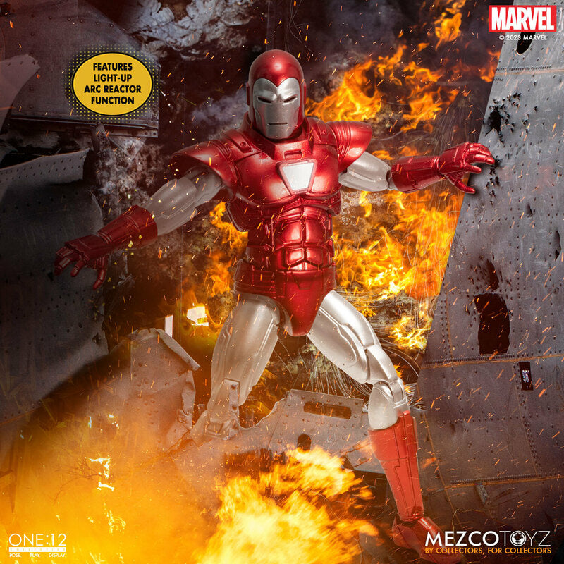 Mezco - One:12 Collective - Marvel - Silver Centurion Iron Man ...