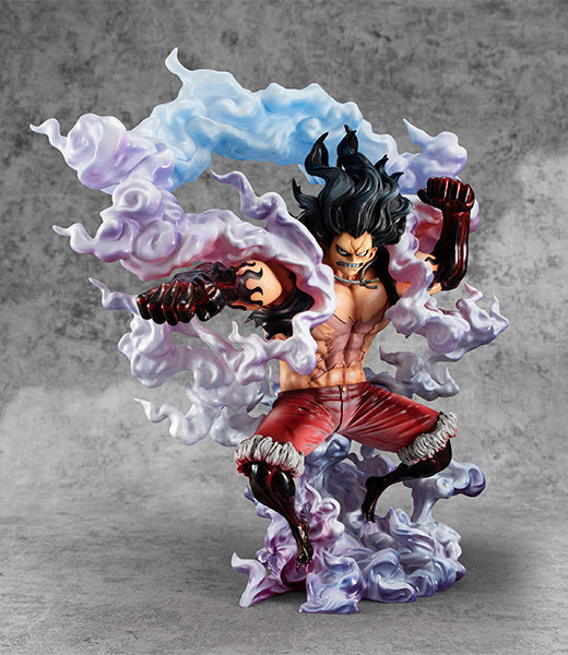 Megahouse One Piece P O P Sa Maximum Monkey D Luffy Gear 4 Snakeman Marvelous Toys