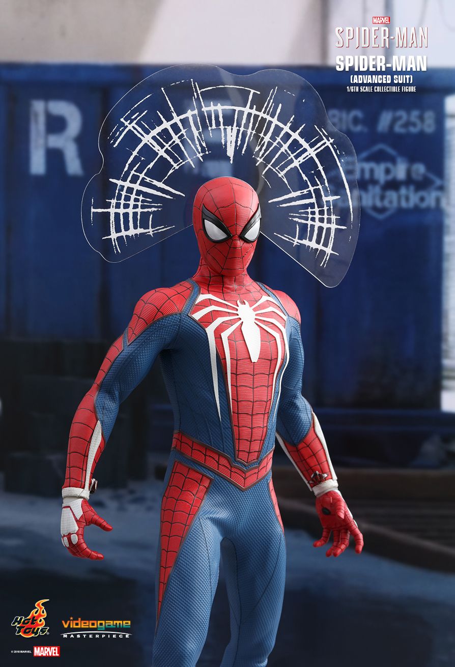 spider man ps4 advanced suit hot toys