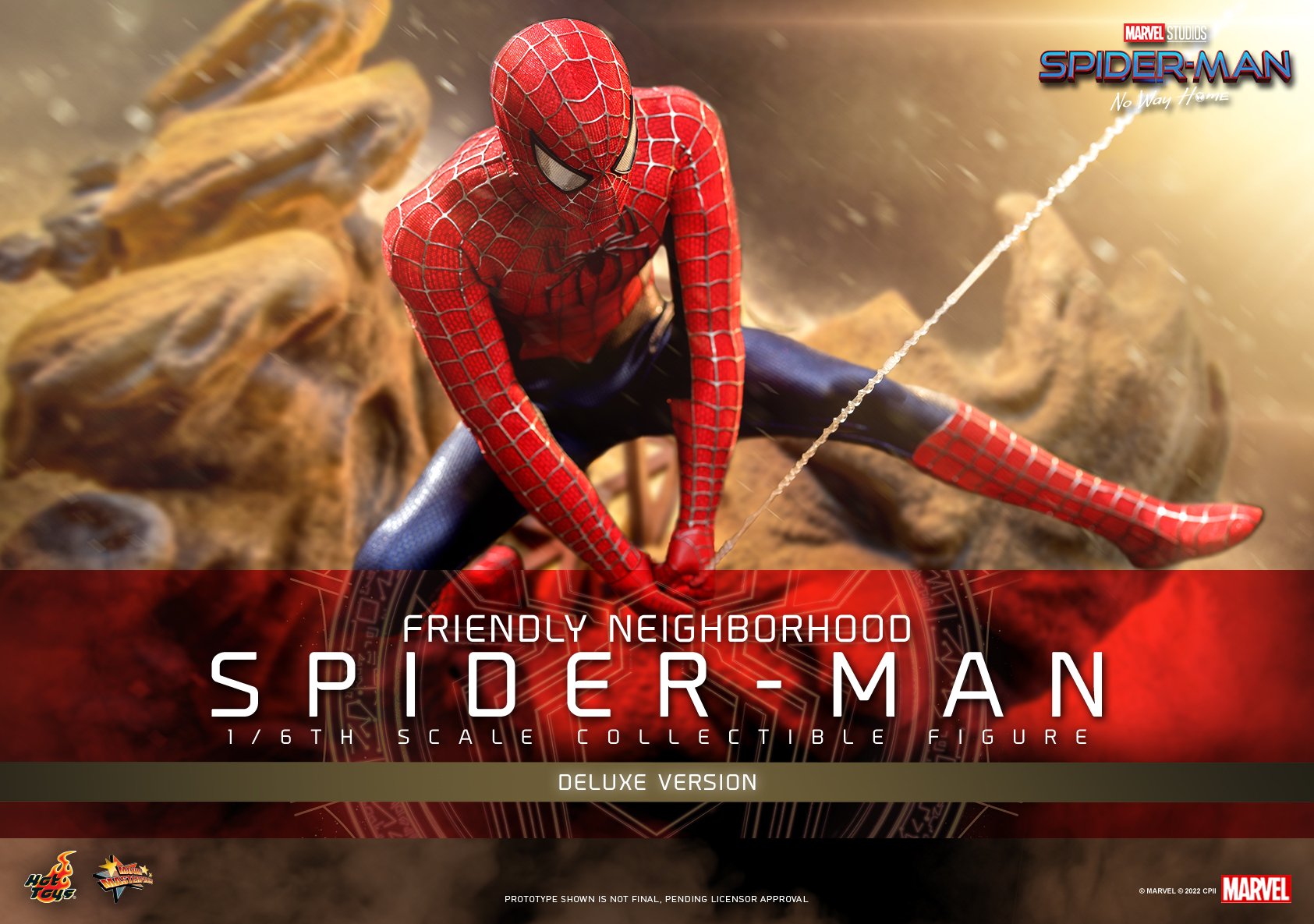 Hot Toys MMS662 Spider-Man No Way Home Friendly Neighborhood Spider-Man  (Deluxe Ver.) – Marvelous Toys