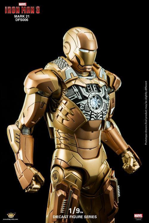 King Arts - DFS006 - Iron Man 3 - Iron Man Mark XXI (Midas) – Marvelous ...