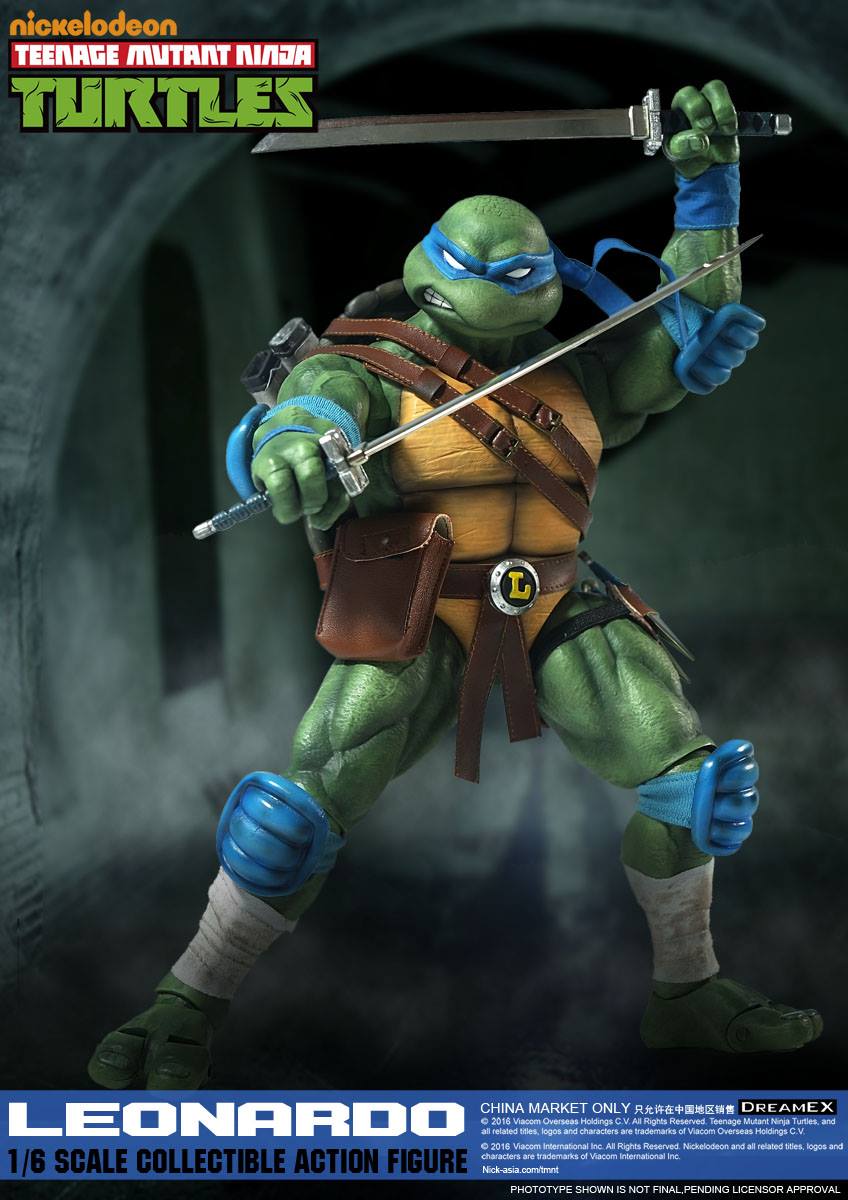 Dream EX Teenage Mutant Ninja Turtles Leonardo 1/6 Scale Reissue